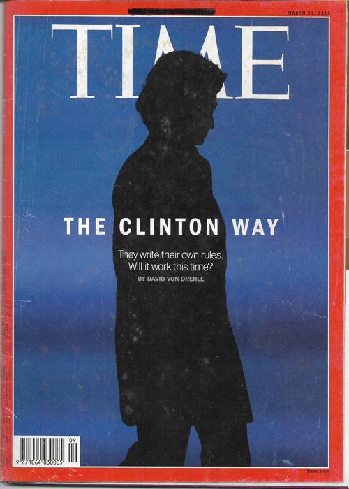 Time Magazine- March 23, 2015