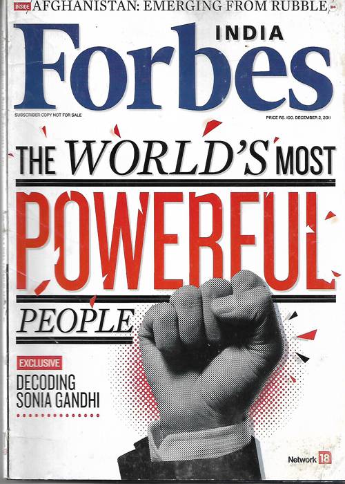 Forbes India - December 2011